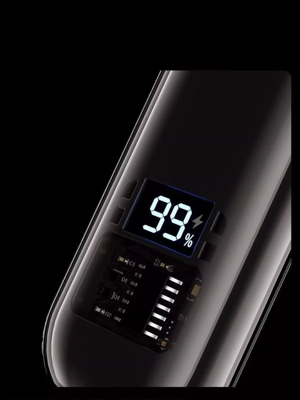 Rechargeable LED Display Nose Hair Trimmer - Lilixa.store