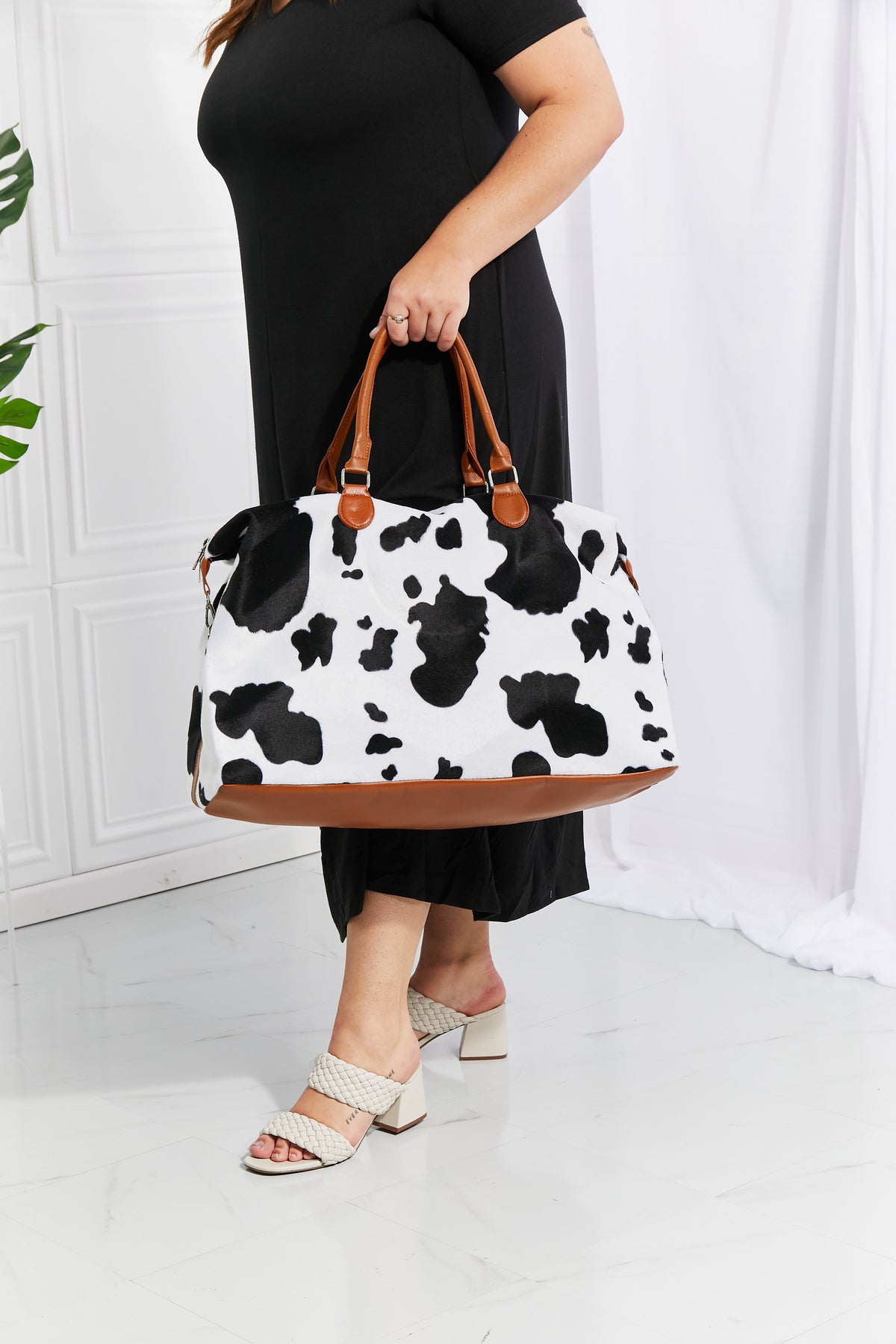 Animal Print Plush Weekender Bag - Lilixa.store
