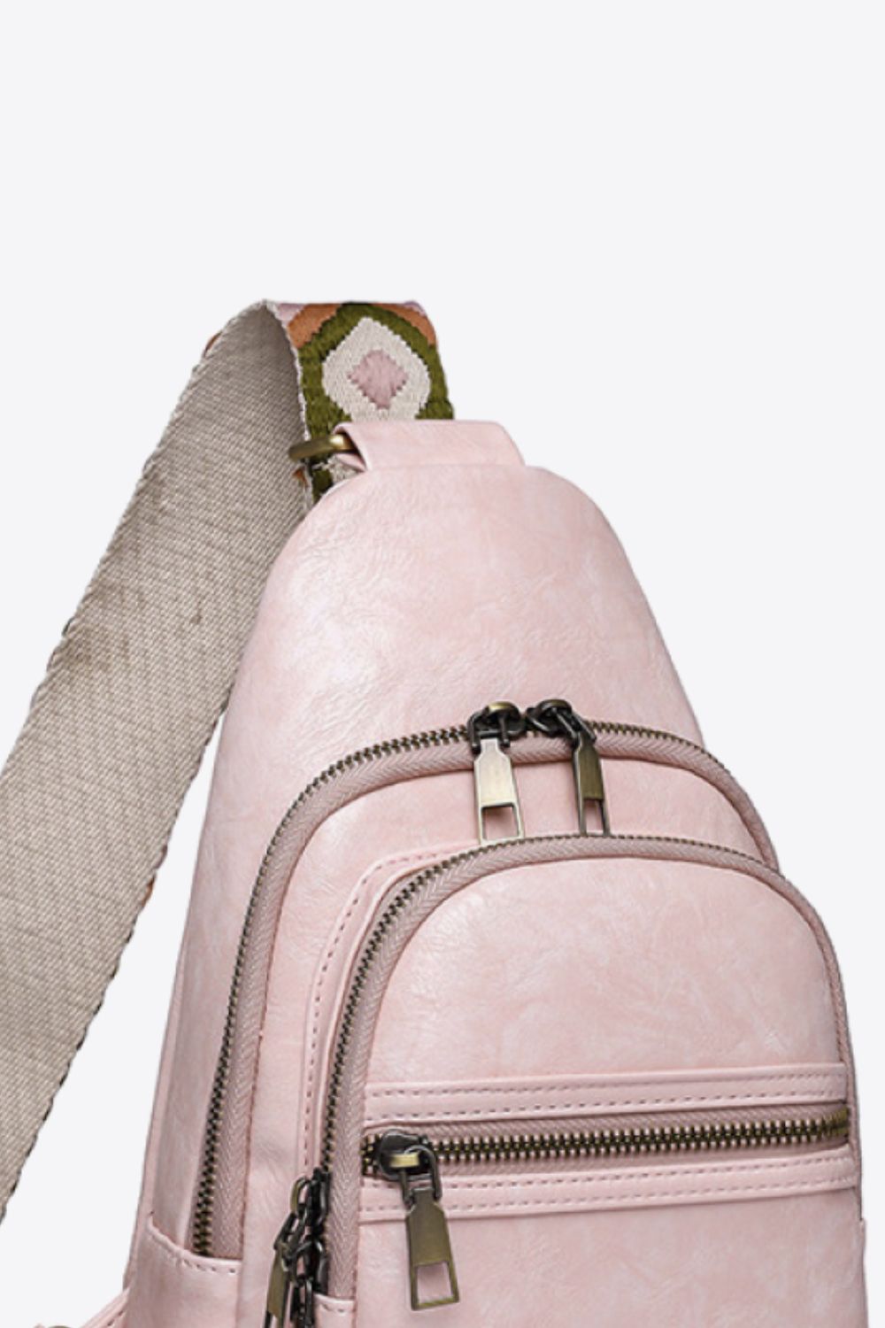 Adored It's Your Time PU Leather Sling Bag - Lilixa.store