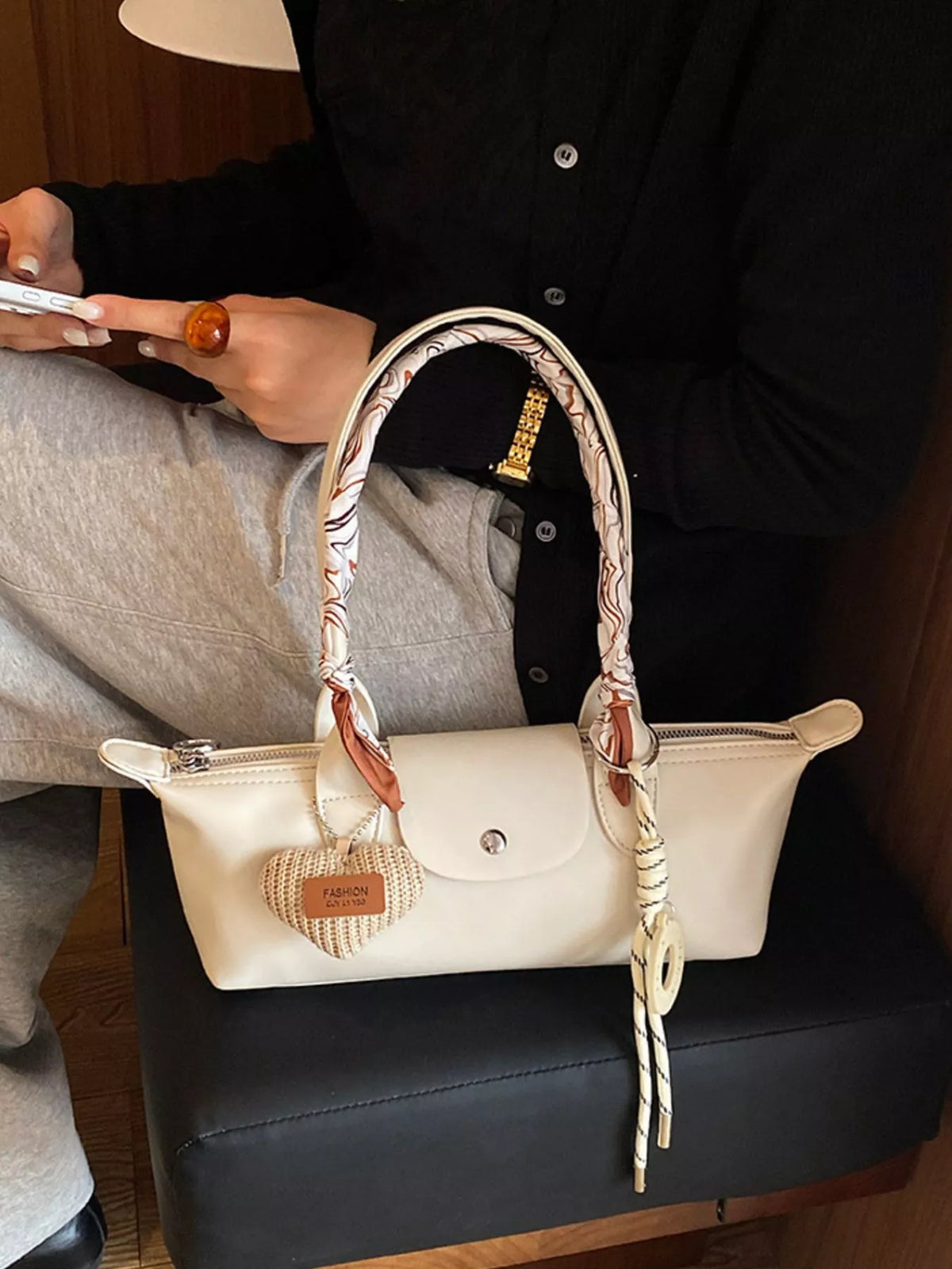 PU Leather Shoulder Bag - Lilixa.store
