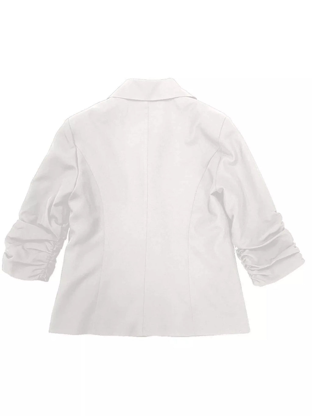 Full Size One Button Lapel Collar Blazer Plus Size - Lilixa.store
