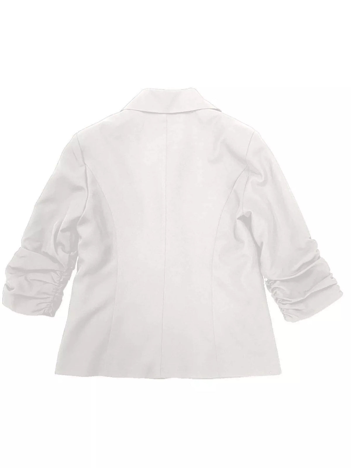 Full Size One Button Lapel Collar Blazer Plus Size - Lilixa.store
