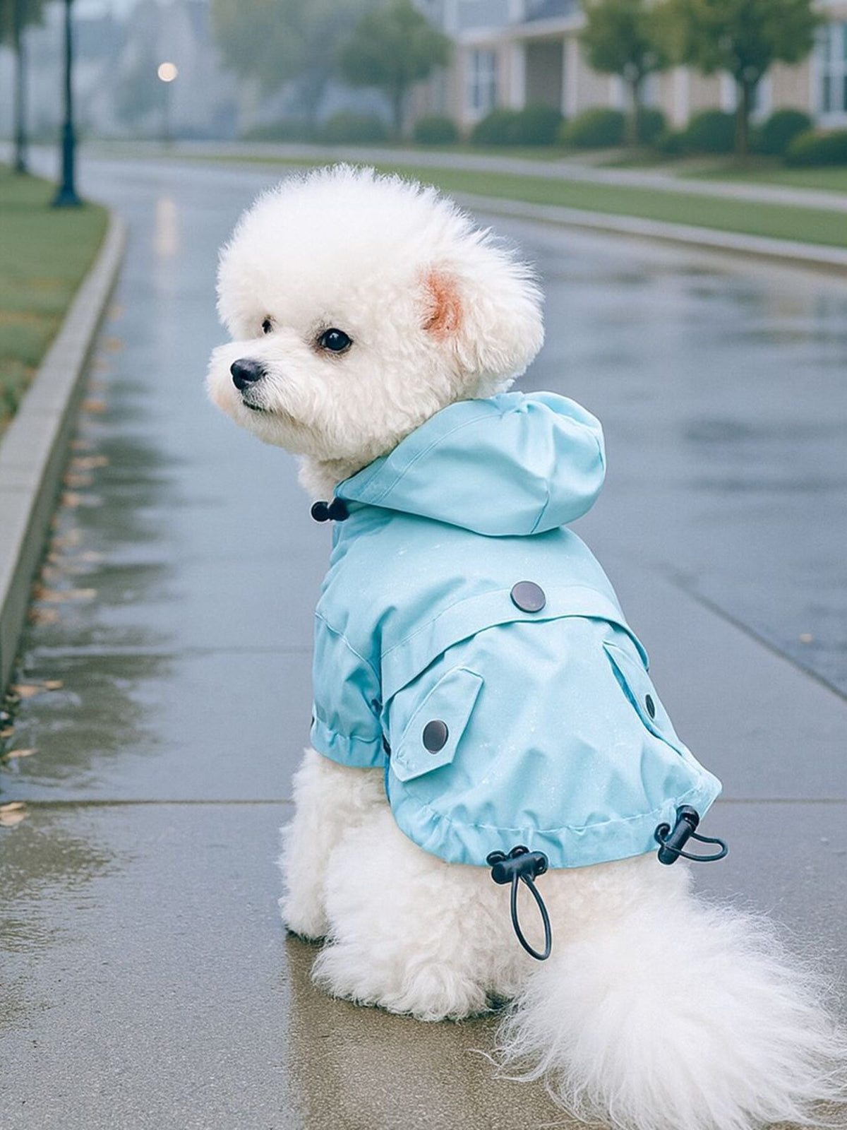 Lightweight Waterproof Pet Raincoat - Lilixa.store