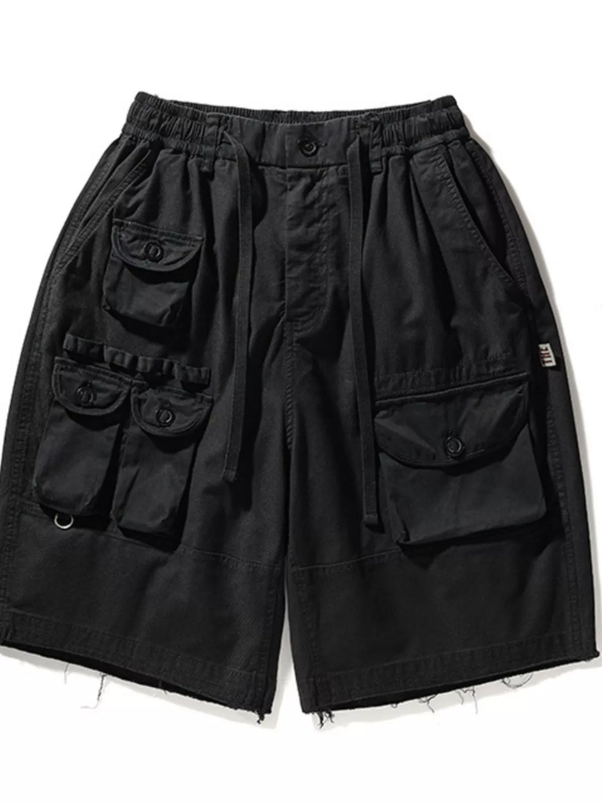 Men's Multi Pockets Shorts in Black