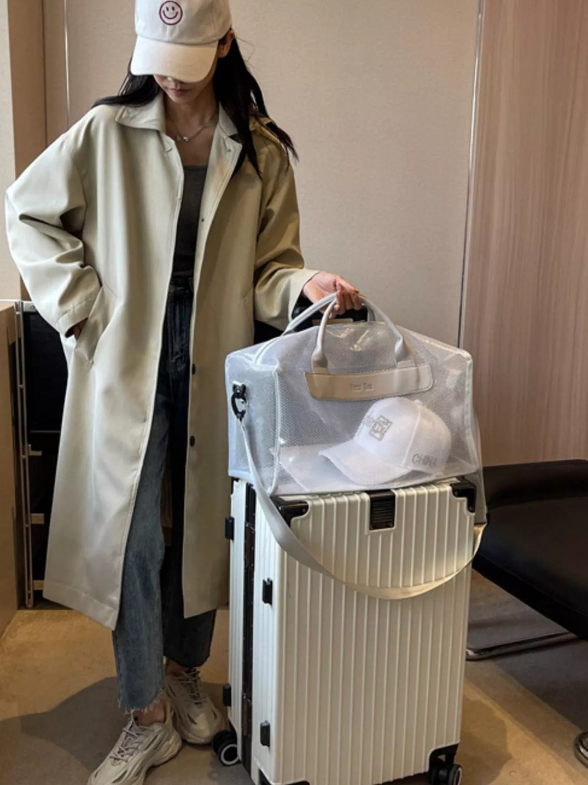 Transparent PVC Travel Bag, view 3