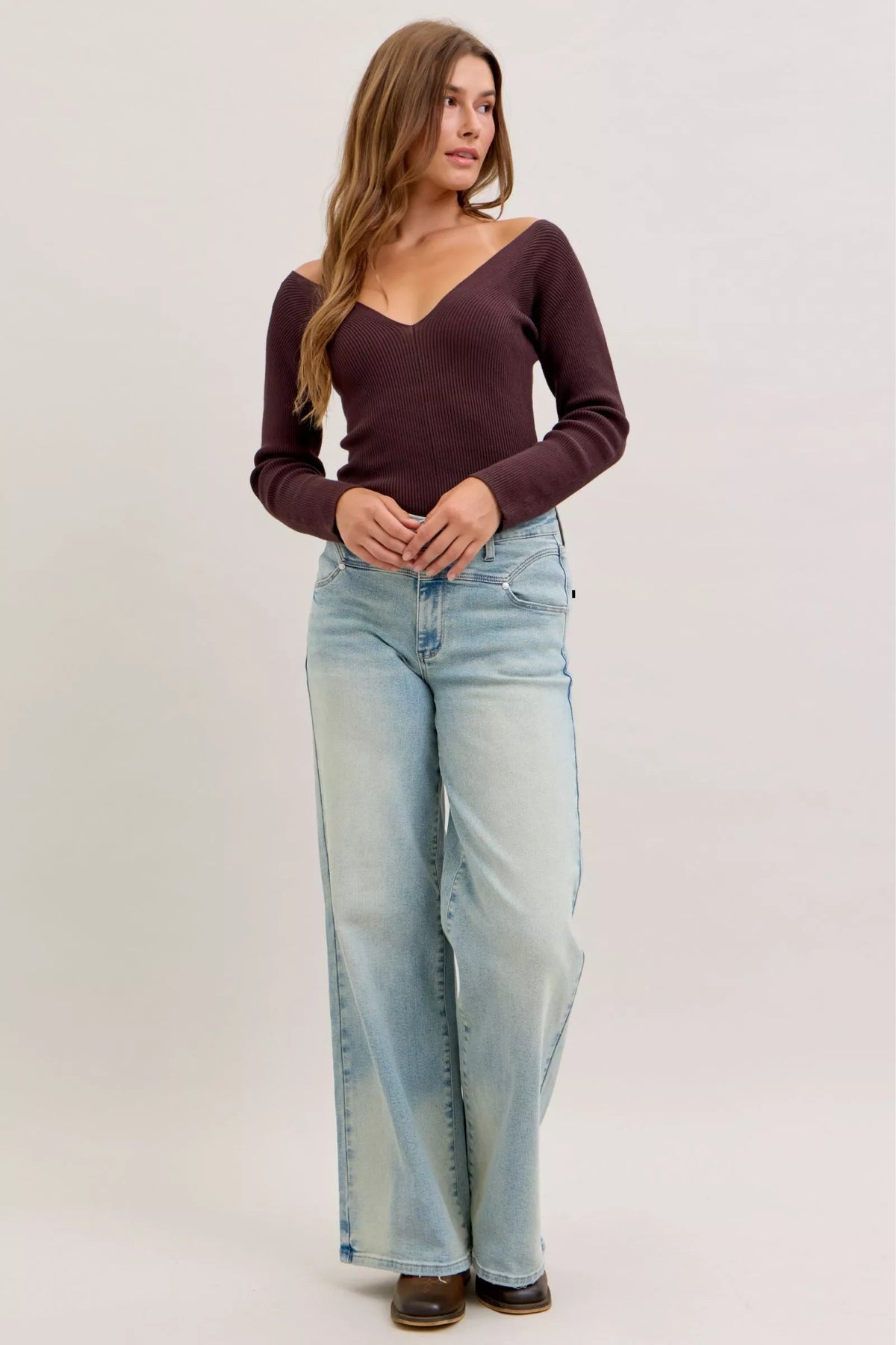 Judy Blue High Waist Column Straight Jeans - Lilixa.store