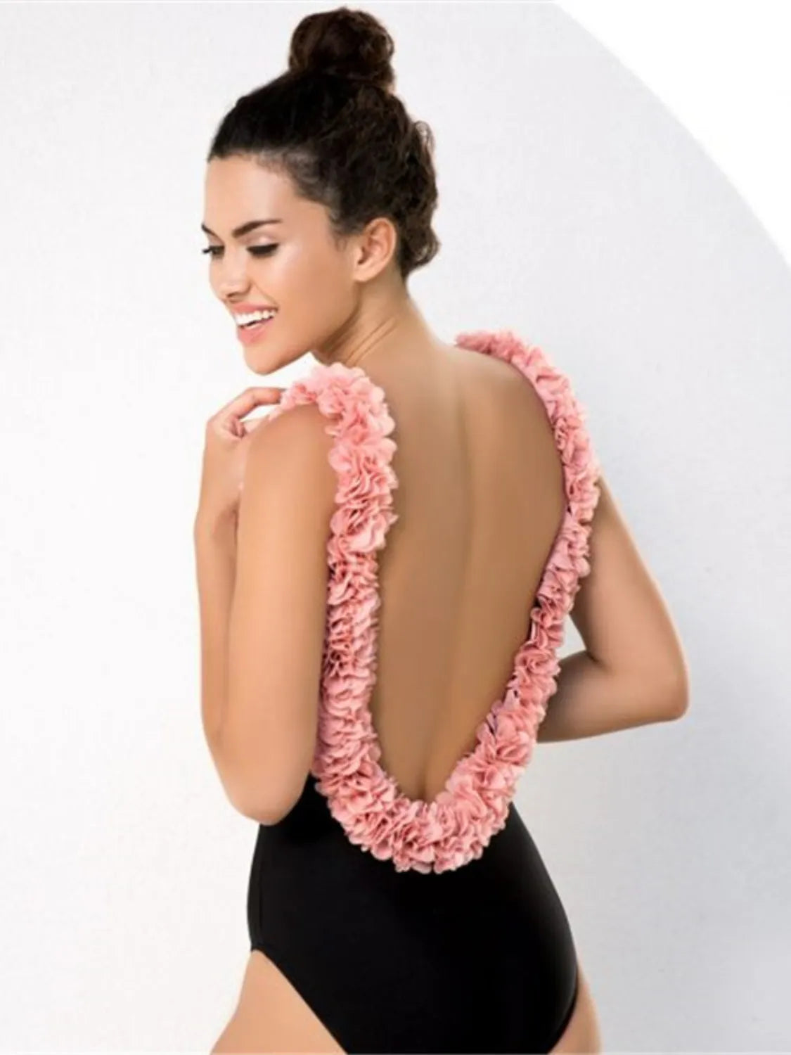 Backless Petal Strap Parent-Child Swimsuit - Lilixa.store