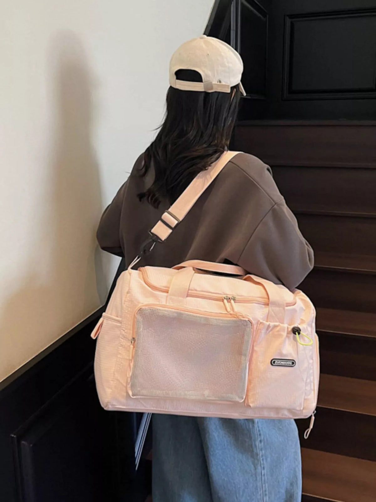 Drawstring Multi Pockets Travel Bag - Lilixa.store