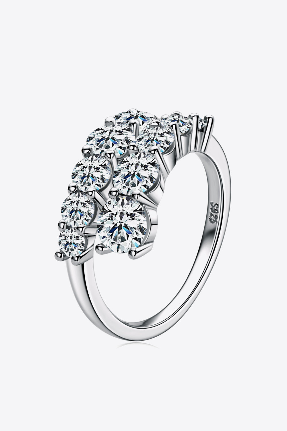 Adored Moissanite 925 Sterling Silver Ring - Lilixa.store