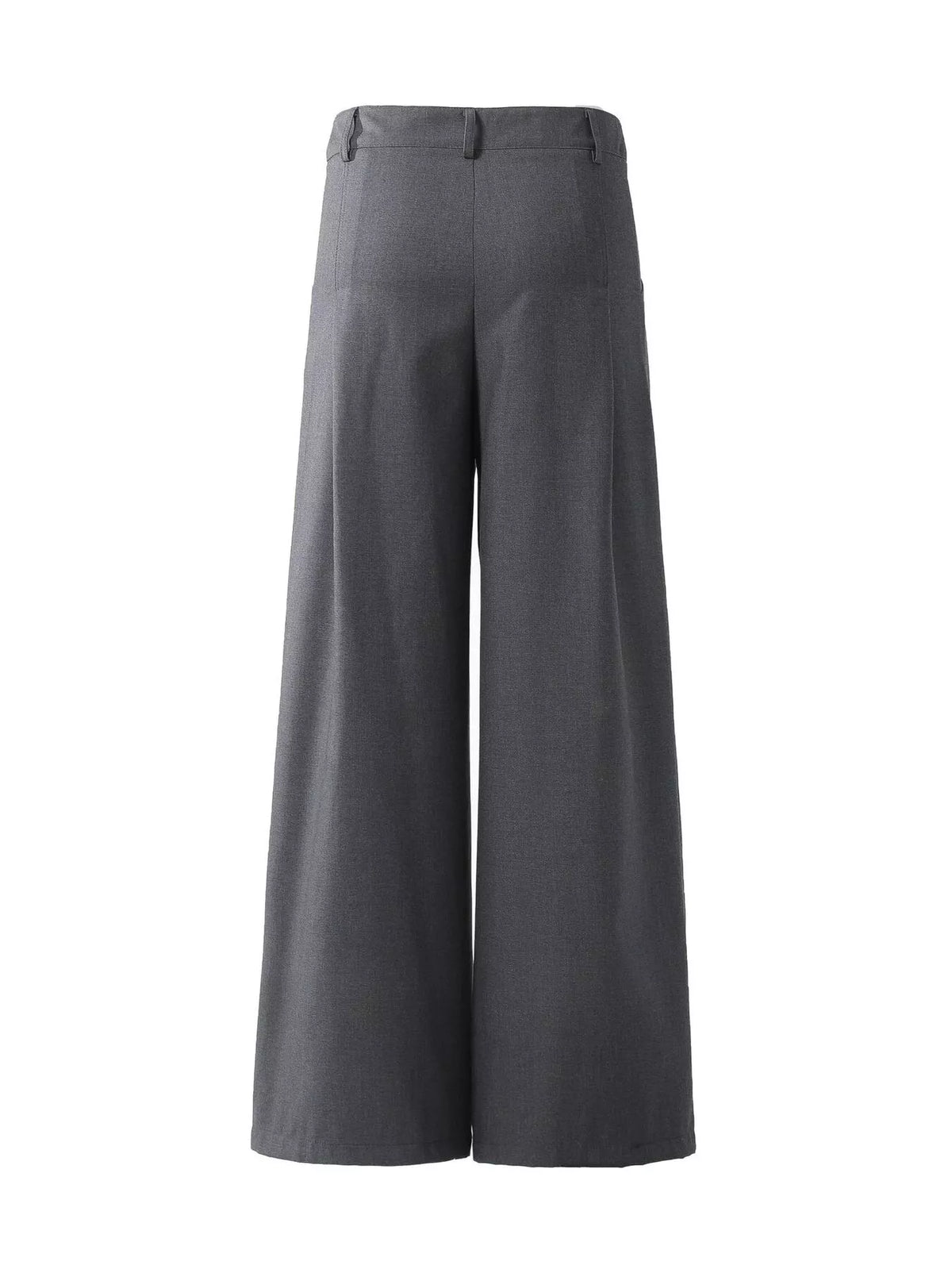 Men's Pleated Detail Wide Leg Pants