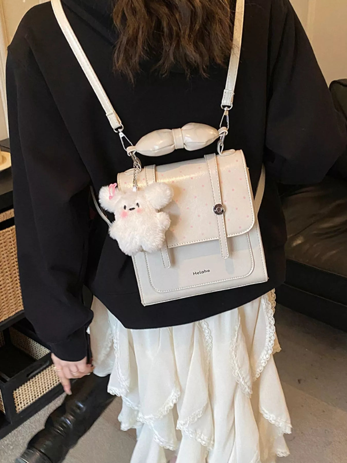 Flap Mini Backpack Bag - Lilixa.store