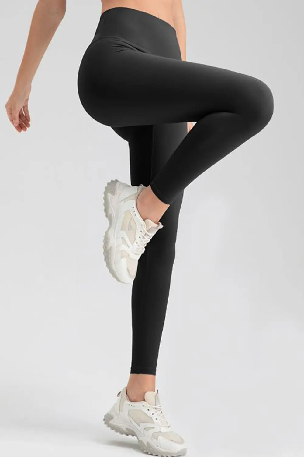 Wide Waistband Sport Leggings - Lilixa.store