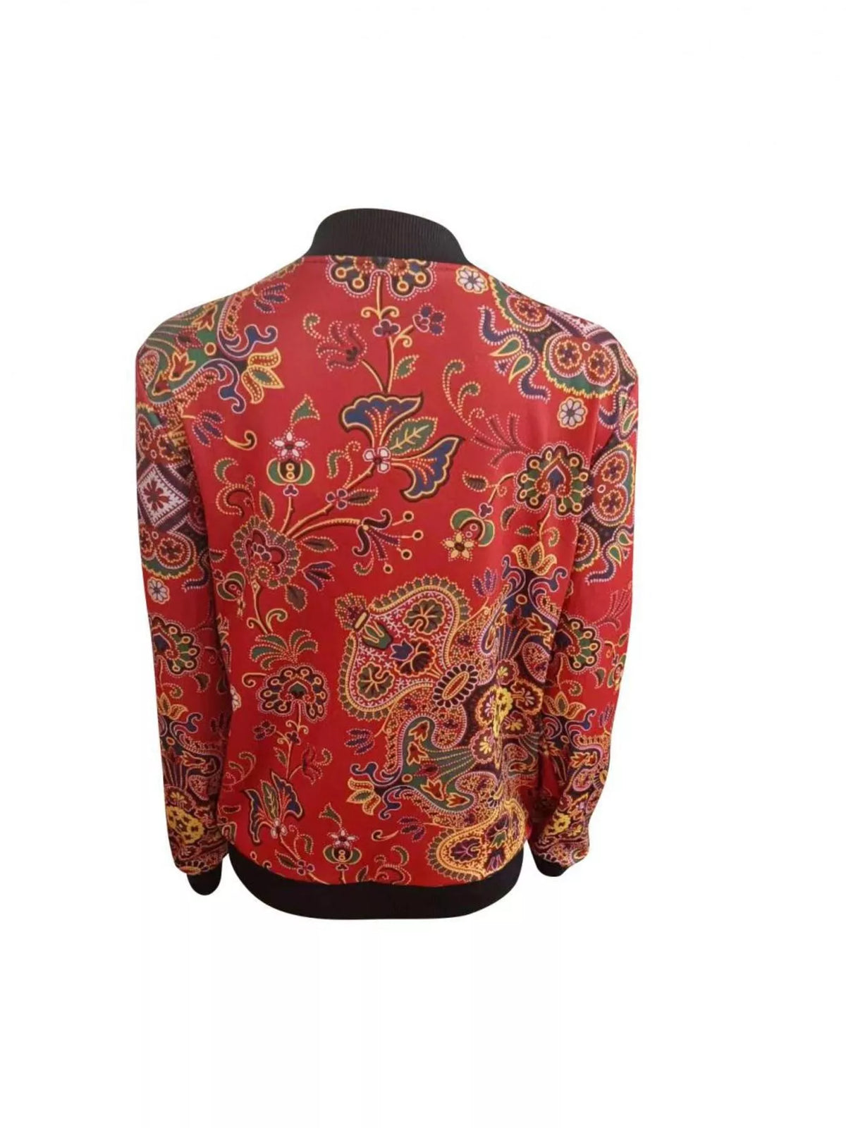Zip Up Printed Jacket, view 5