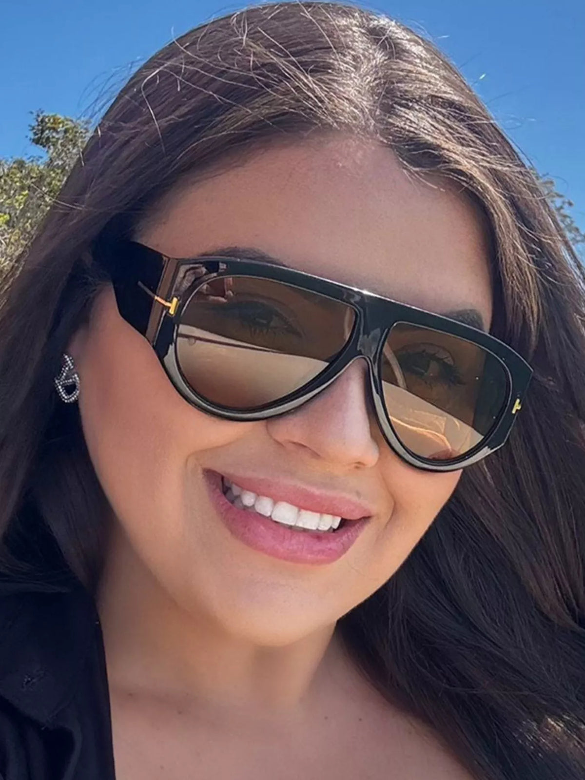 Gradient Lenses Oversized Sunglasses - Lilixa.store