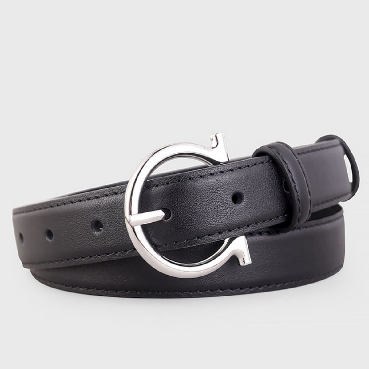 Buckle Leather Belt - Lilixa.store
