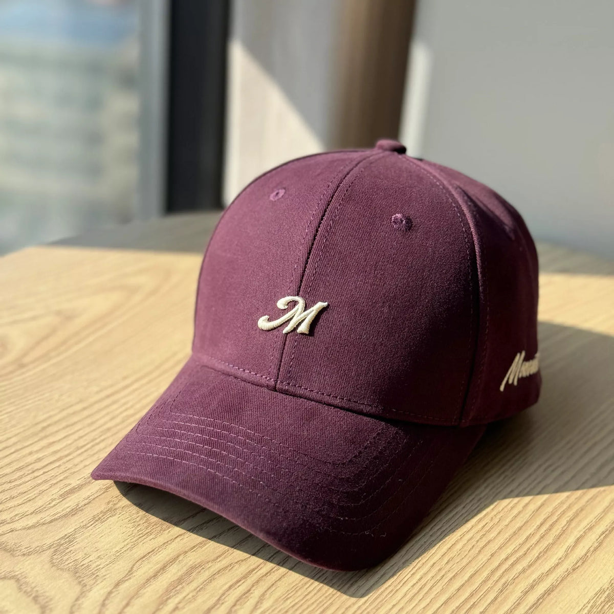 Embroidered Letter Baseball Cap - Lilixa.store