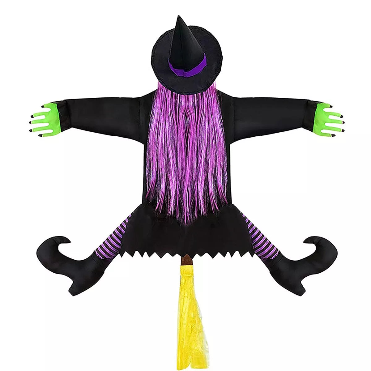 Crashing Witch Tree Hugger Halloween Decorative Ornament - Lilixa.store