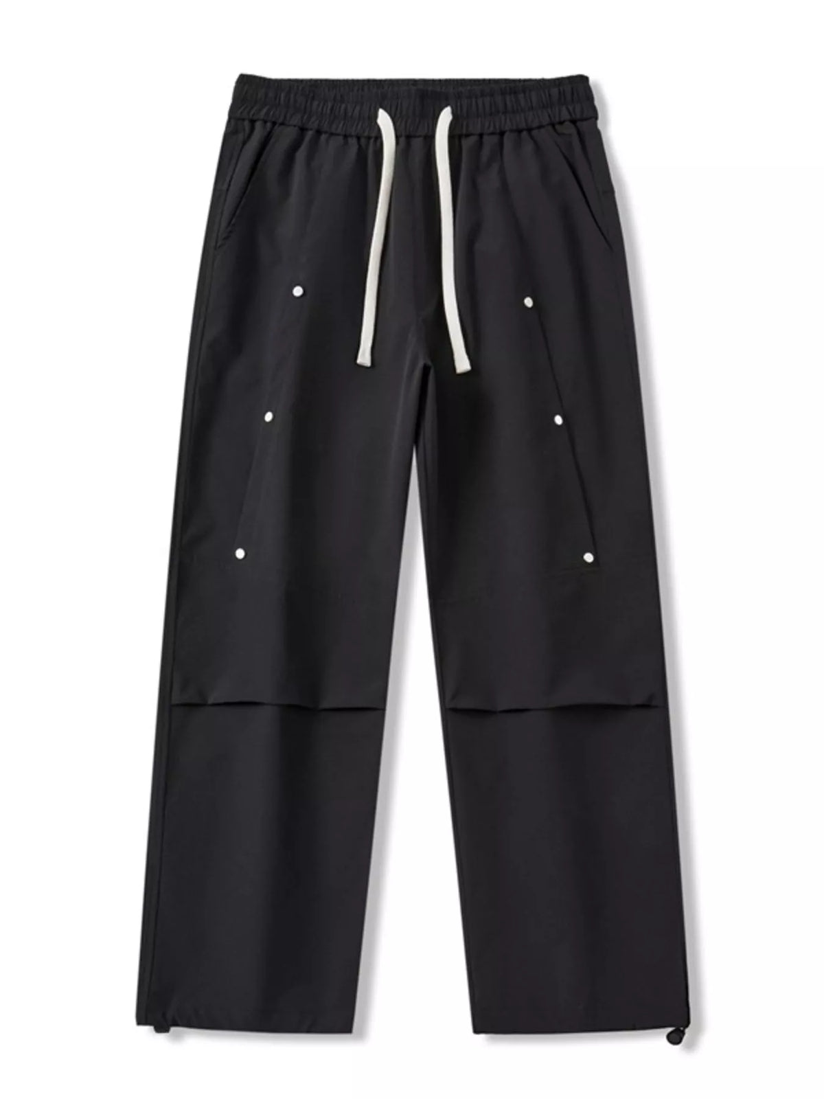 Men's Casual Cargo Pants in Black