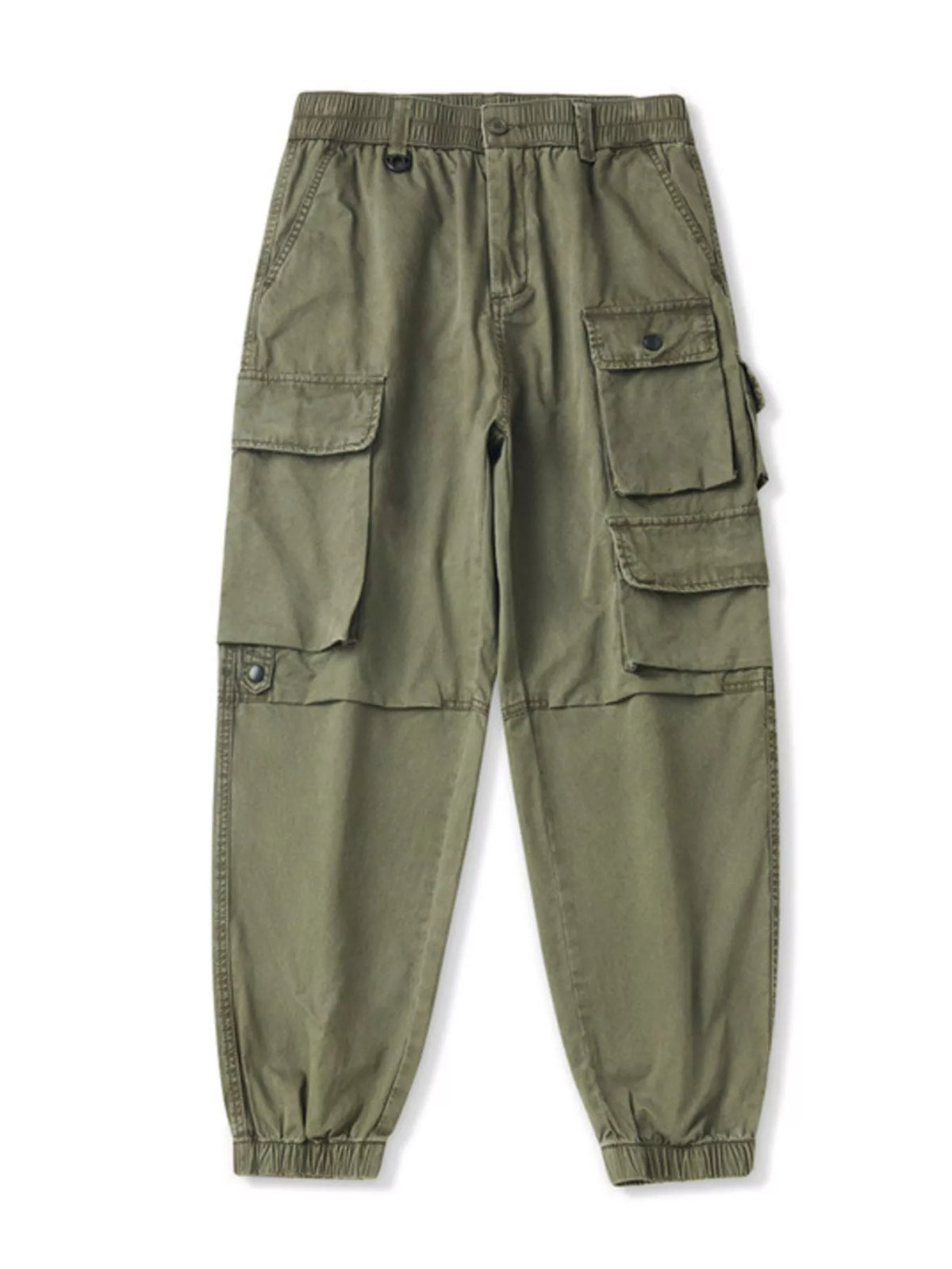 Men's Plus Size Relaxed Fit Multi-Pocket Cargo Pants, view 6