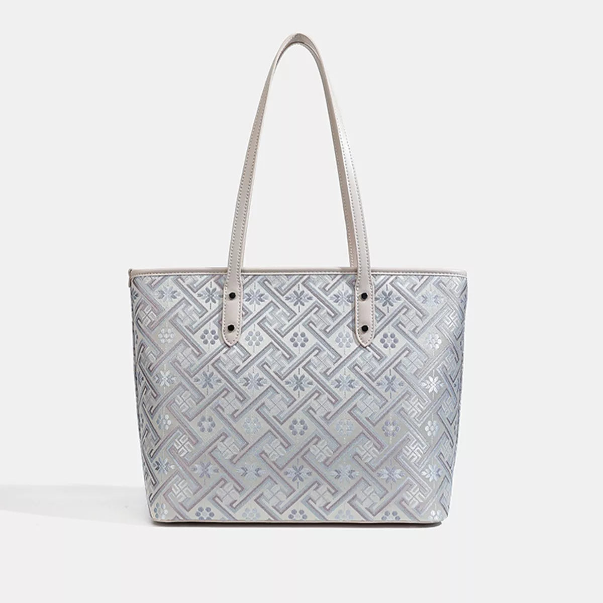 Geometric Pattern Tote Bag