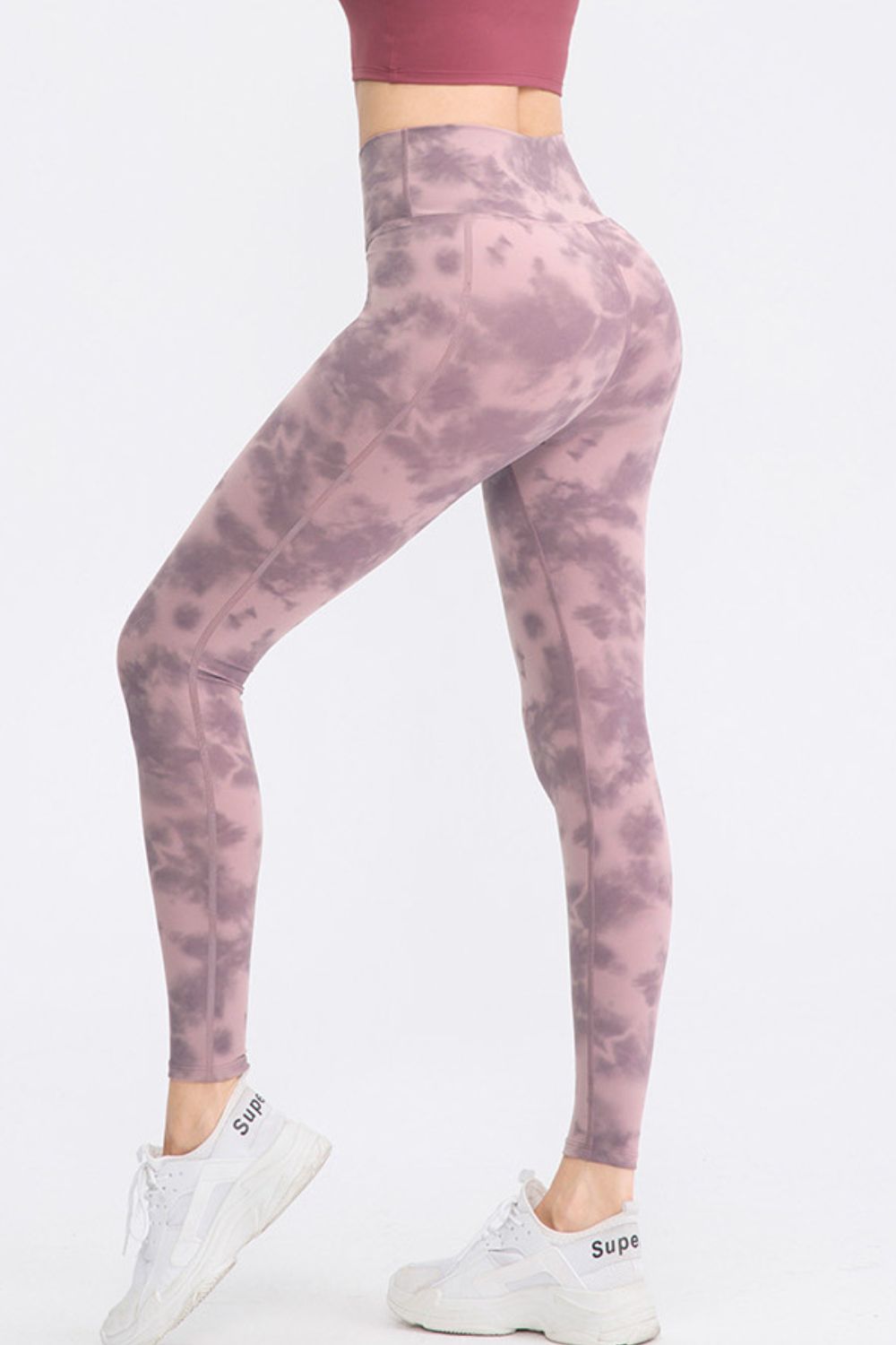 Wide Waistband Slim Fit Long Sports Pants - Lilixa.store