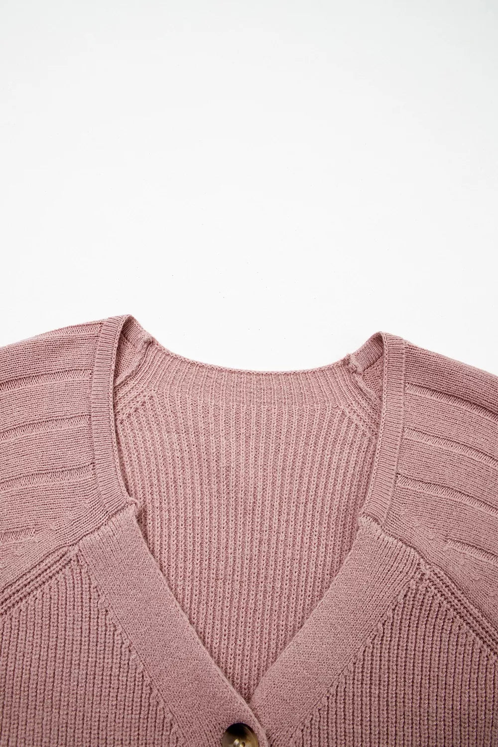 V-Neck Button-Down Cardigan - Lilixa.store