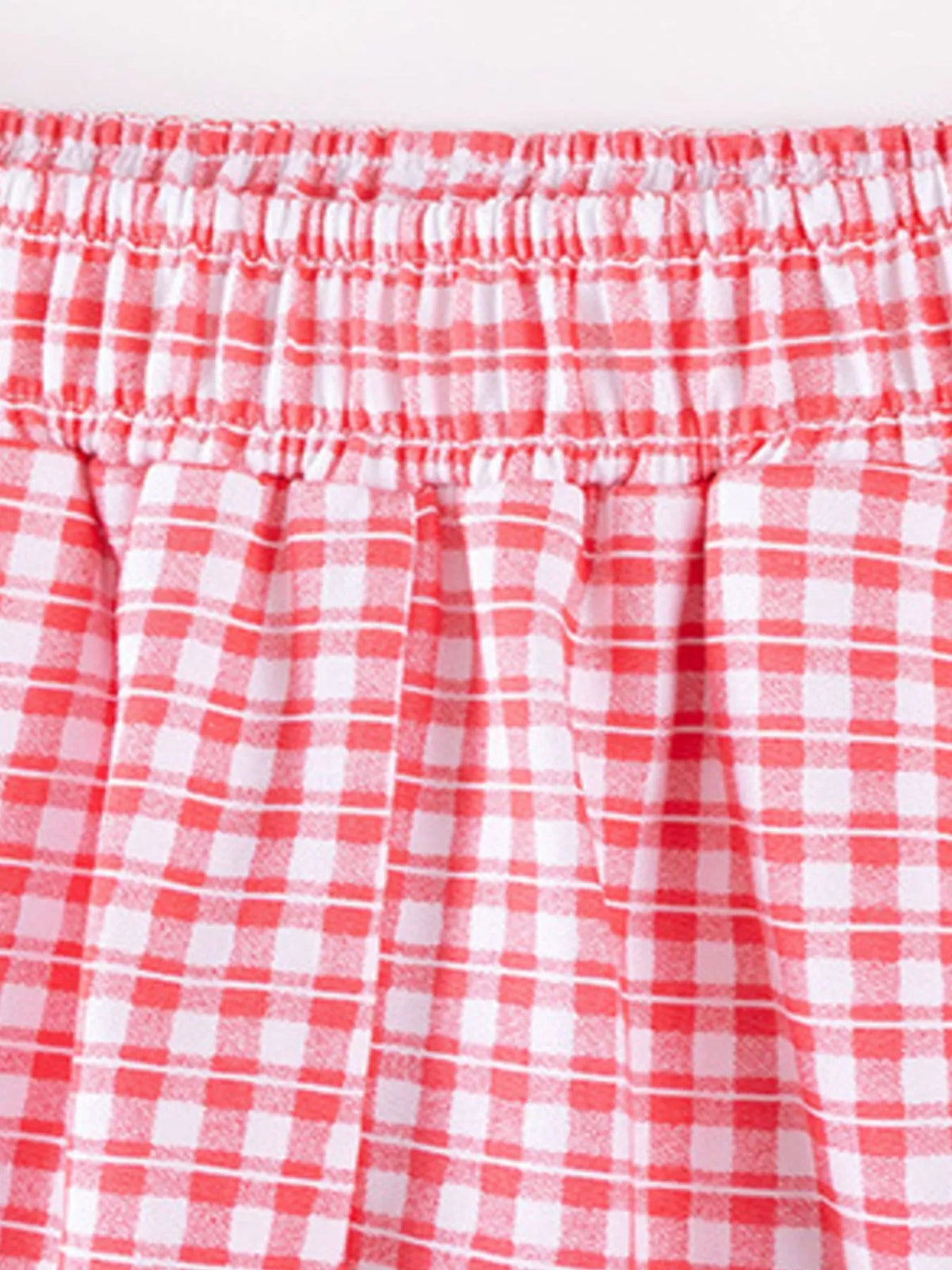Children's Strawberry Graphic Sweatshirt and Gingham Pants Set - Lilixa.store