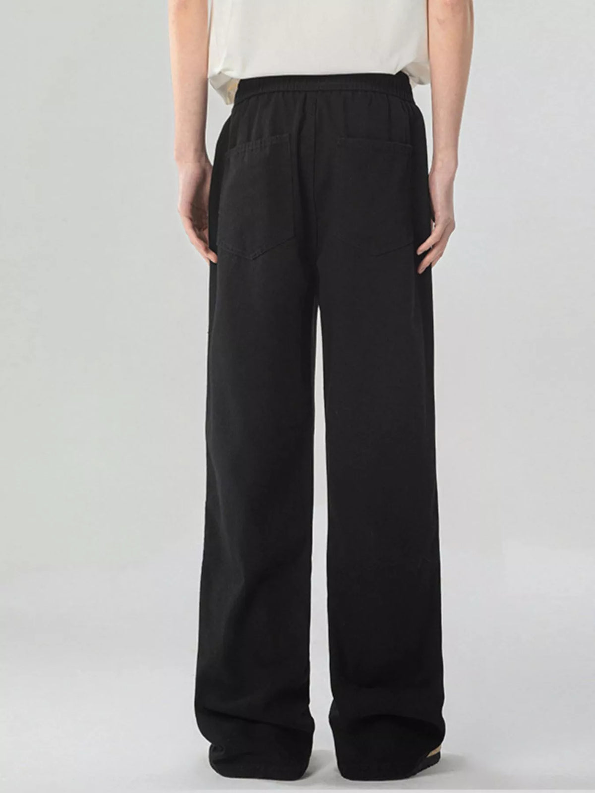 Men's Full Size Loose Fit Drawstring Linen Pants Plus Size, view 6