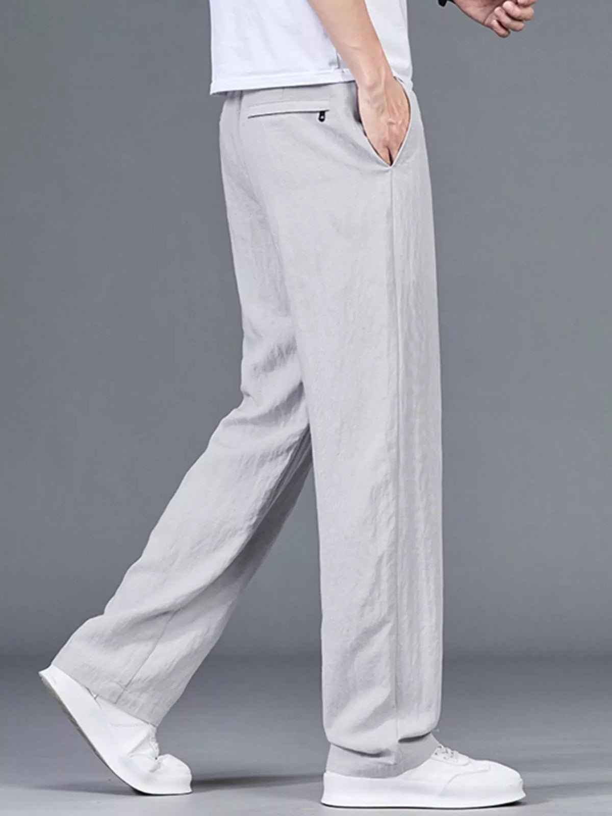 Men's Plus Size Lightweight Casual Pants, view 2