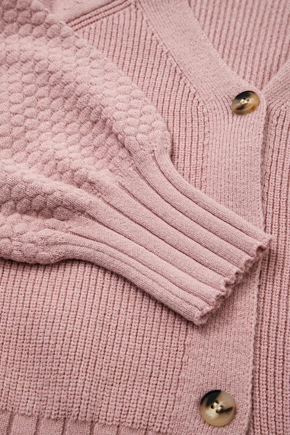 V-Neck Button-Down Cardigan - Lilixa.store