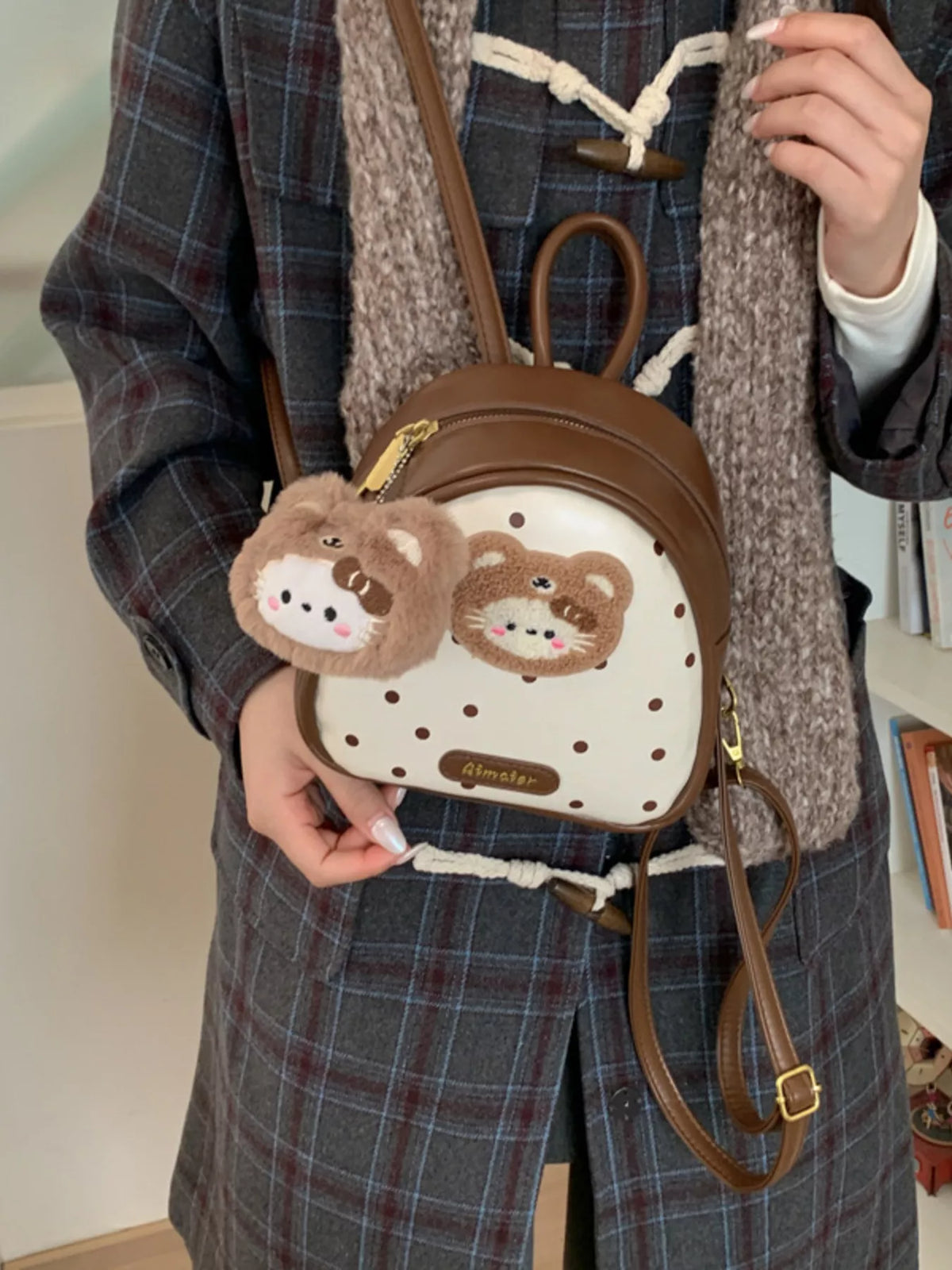 Cartoon Bear Backpack Bag - Lilixa.store