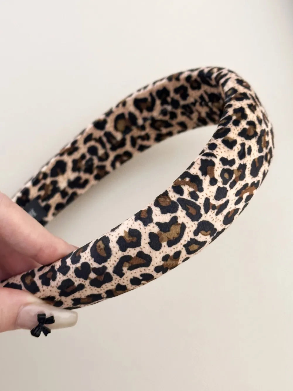 Leopard Polyester Wide Headband - Lilixa.store