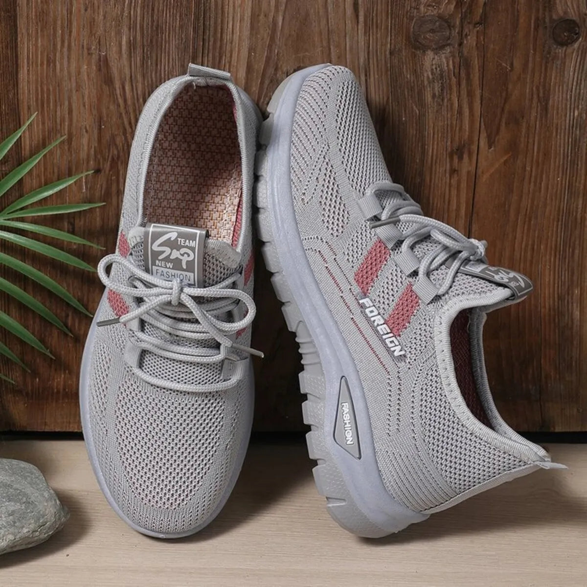 Lace Up Breathable Mesh Athletic - Lilixa.store
