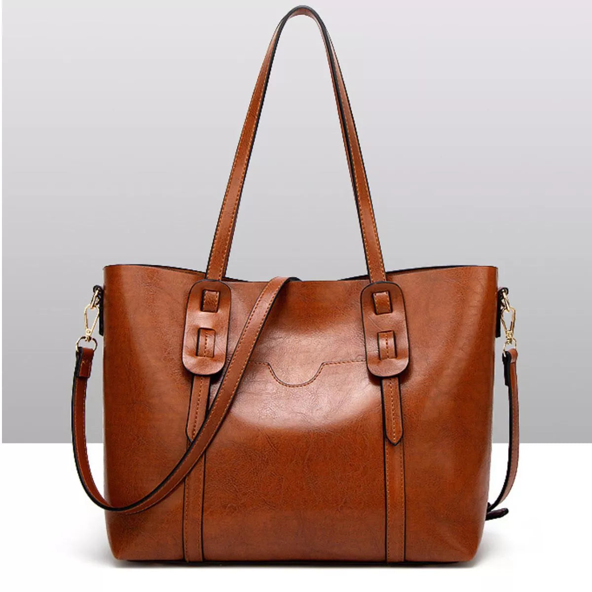 PU Leather Tote Bag