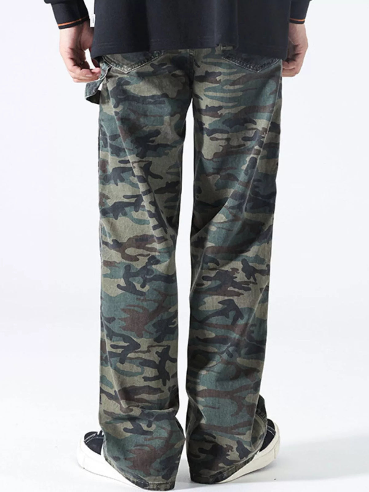 Men's Camouflage Cargo Pants, view 3