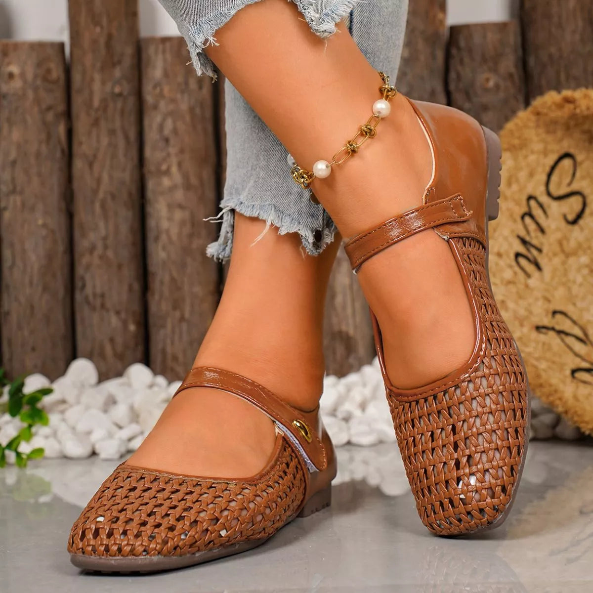 Square Toe Slip-Ons - Lilixa.store