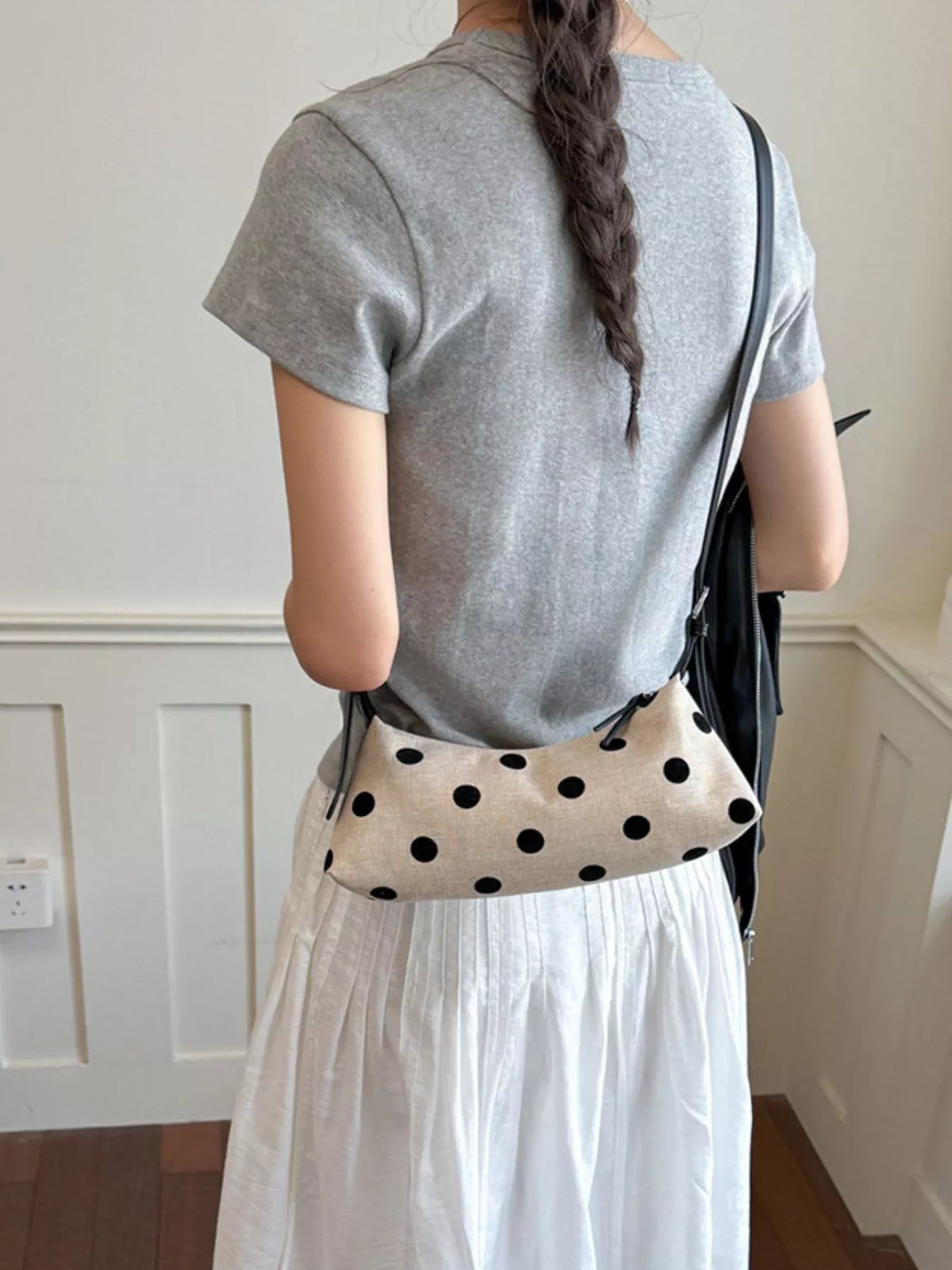Polka Dot Crossbody Bag