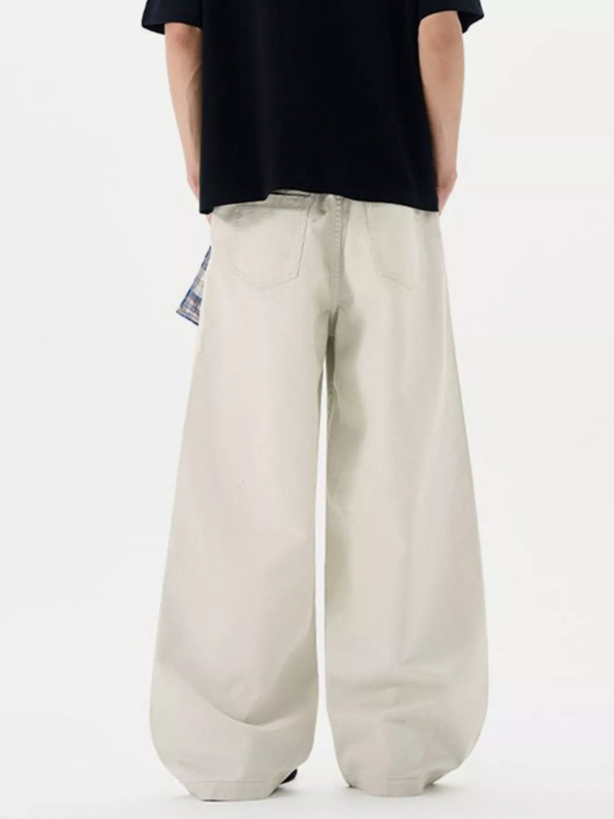 Men's Wide Leg Casual Pants, view 3