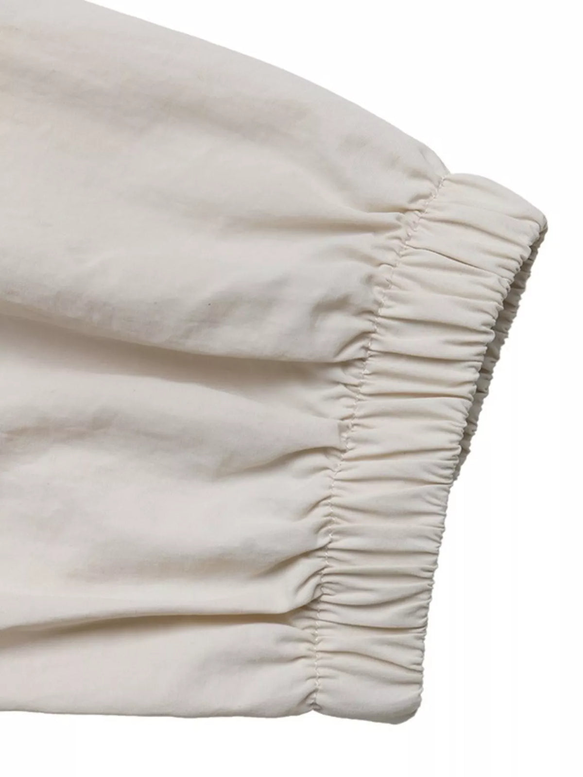 Zip-Up Dropped Shoulder Jacket