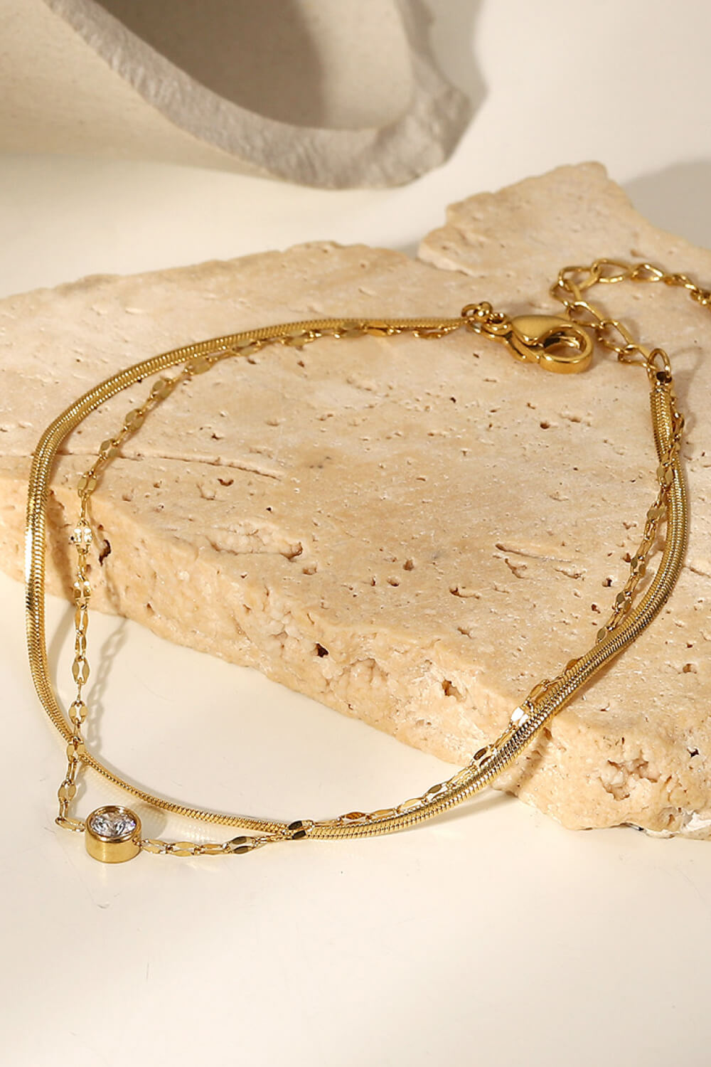 Icing on the Cake Strass doppellagiges Armband
