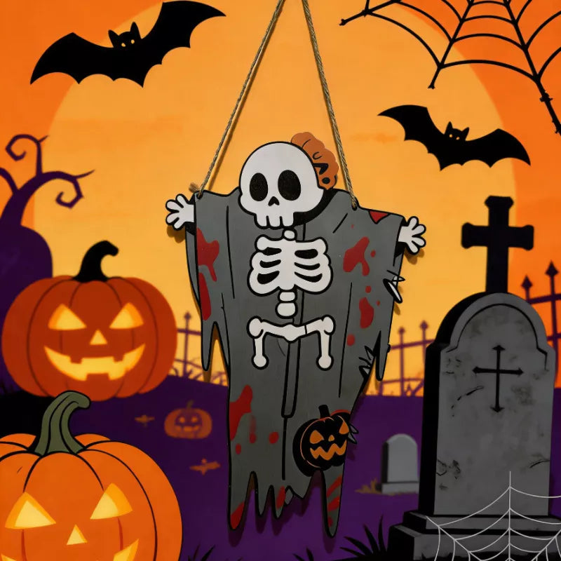 Spooky Hanging Skeleton Decorative Ornament - Lilixa.store