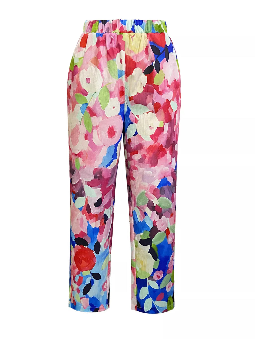 Floral Print Loose Casual Pants - Lilixa.store
