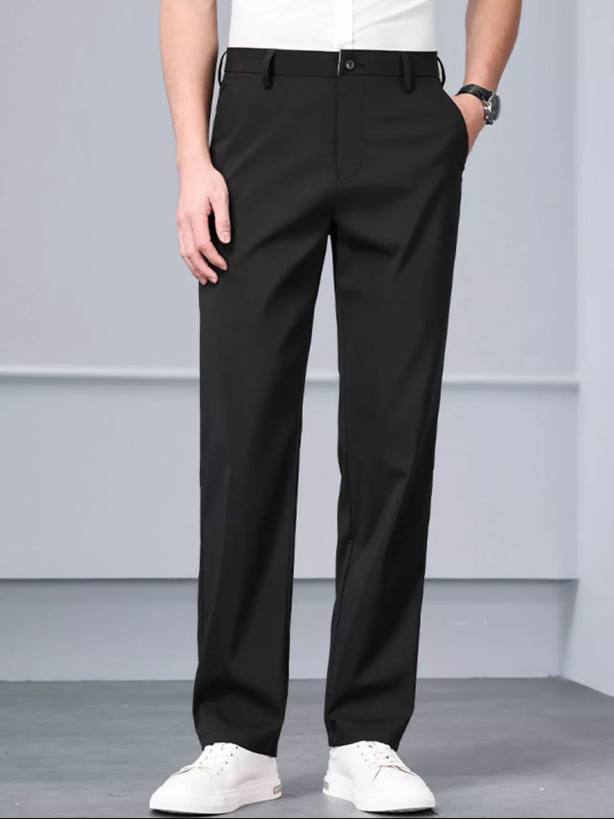 Men's Casual Straight Leg Pants
