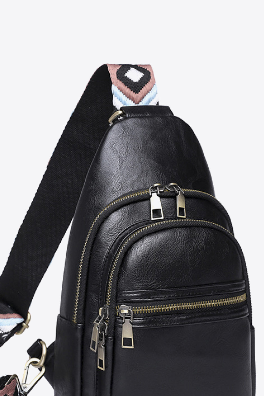 Adored It's Your Time PU Leather Sling Bag - Lilixa.store