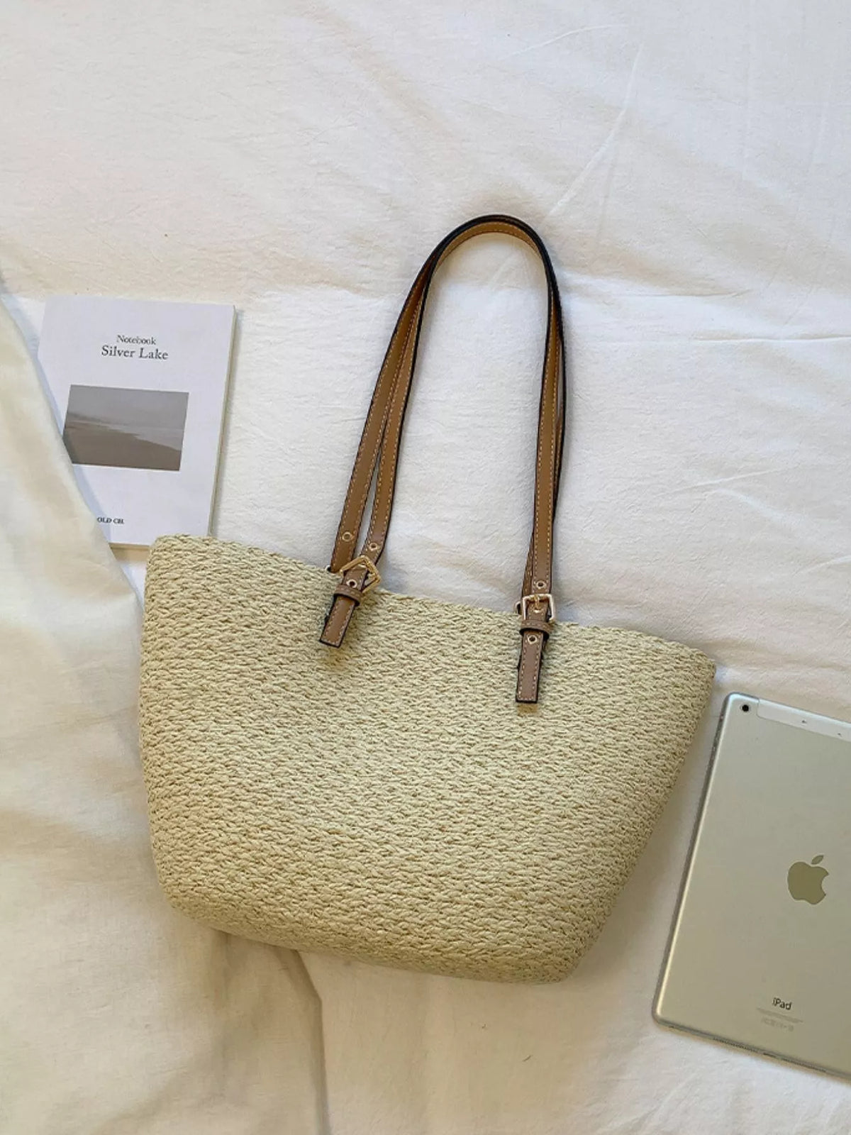 Straw Woven Tote Shoulder Bag - Lilixa.store