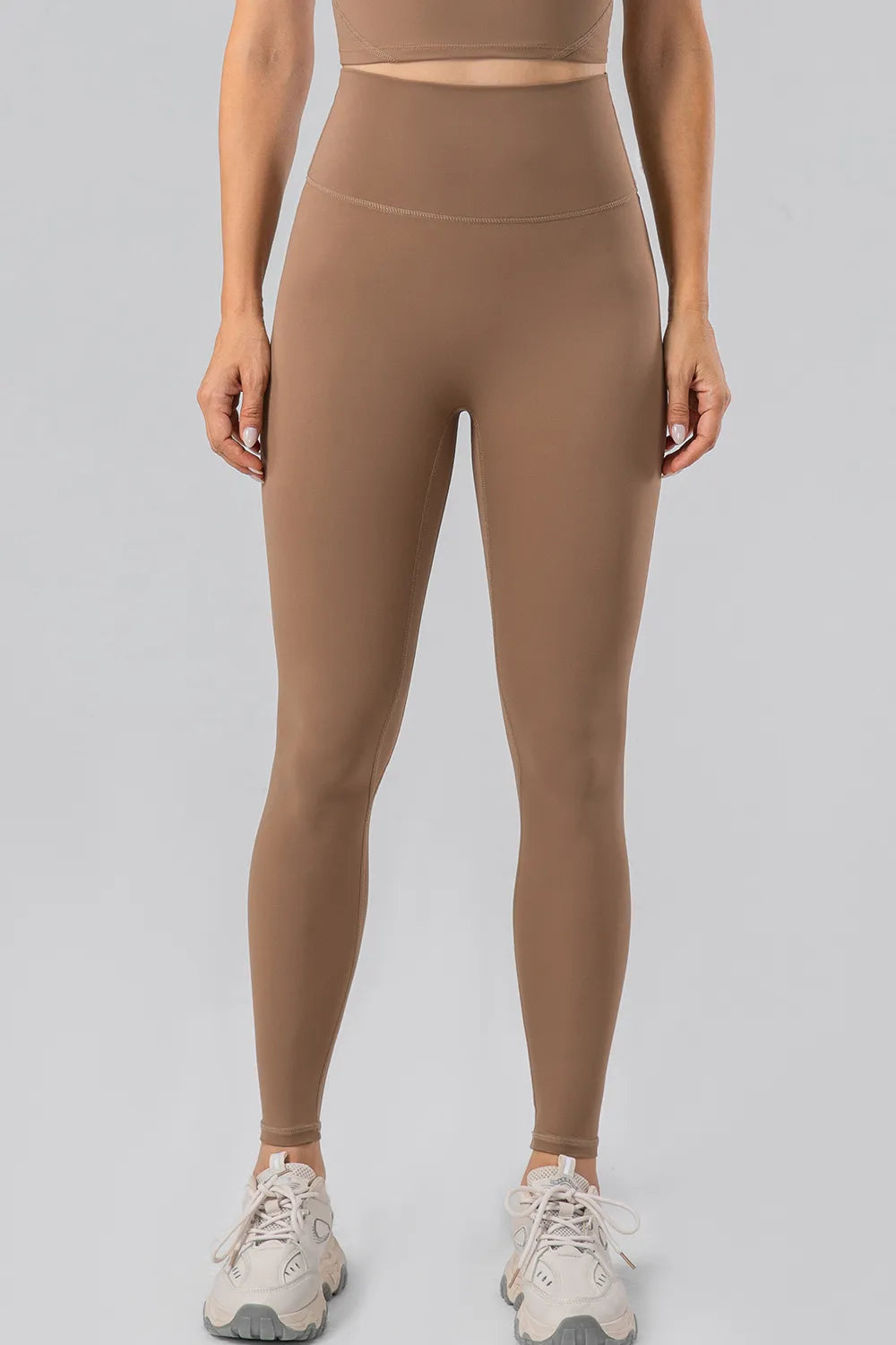 High Waist Wide Waistband Active Leggings - Lilixa.store