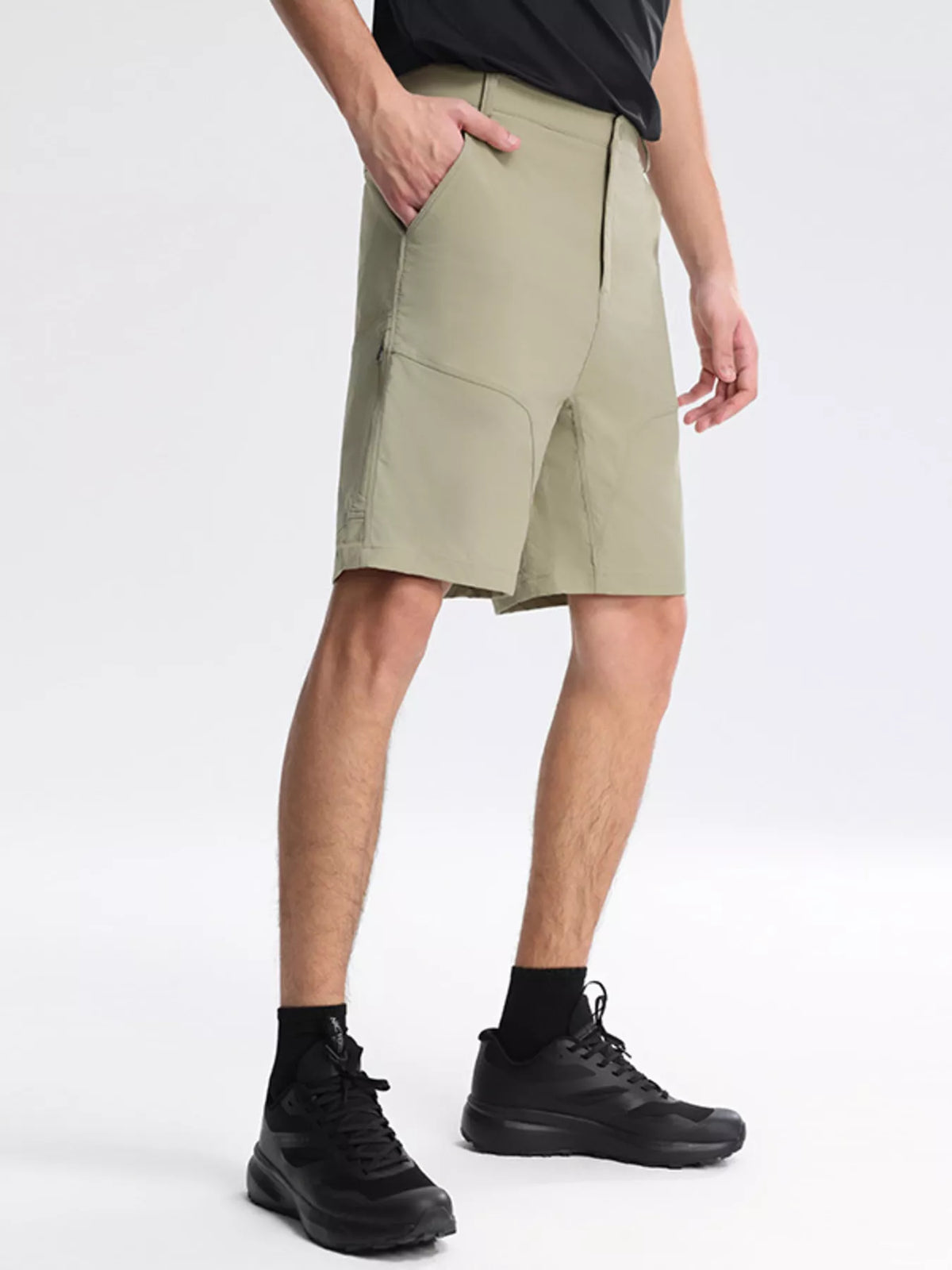 Men's Plus Size Casual Lightweight Shorts, view 6