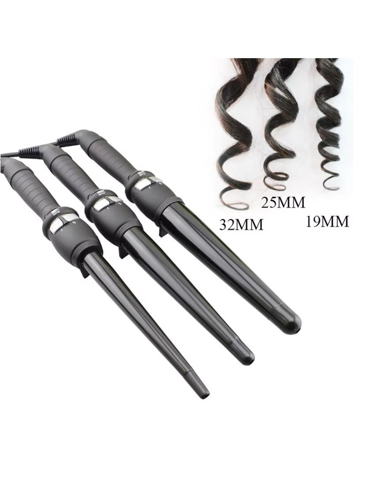 Adjustable Temperature Curling Iron - Lilixa.store