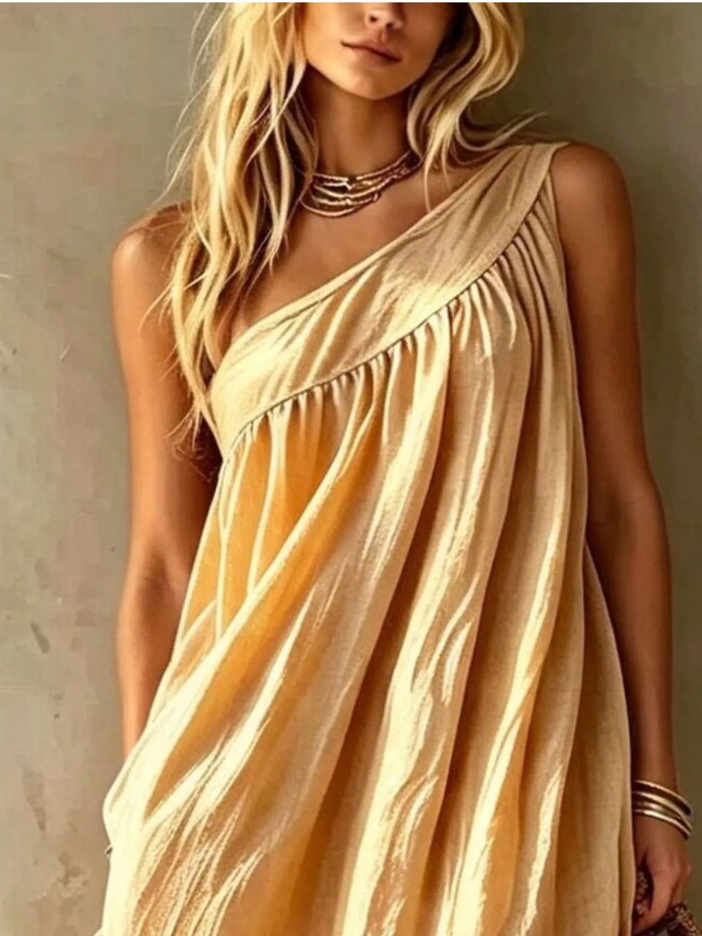 Full Size One-Shoulder Maxi Dress Plus Size - Lilixa.store