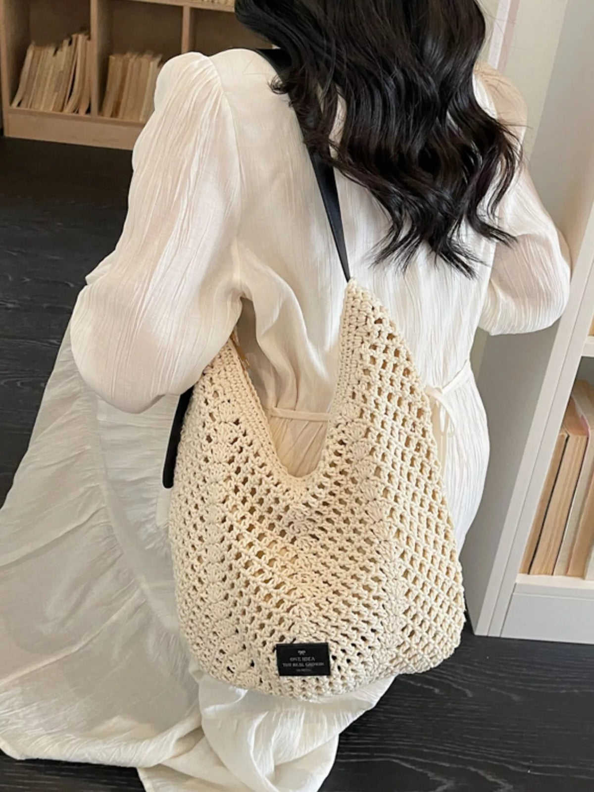 Boho Crochet Shoulder Bag - Lilixa.store
